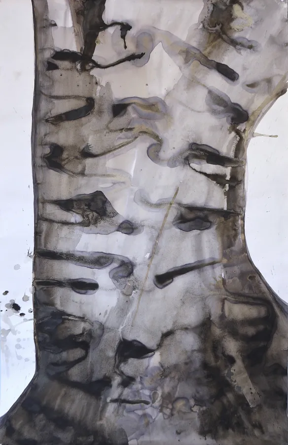 Зображення "Стовбур" від НІКА ШУМЕЙКО, розмір: 155 x 100 cm, матеріали: папір/туш, медіум: Графіка, місто: Київ, серія: Вкорінення, ціна: $350